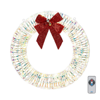 Bright Outdoor Festive Wreath