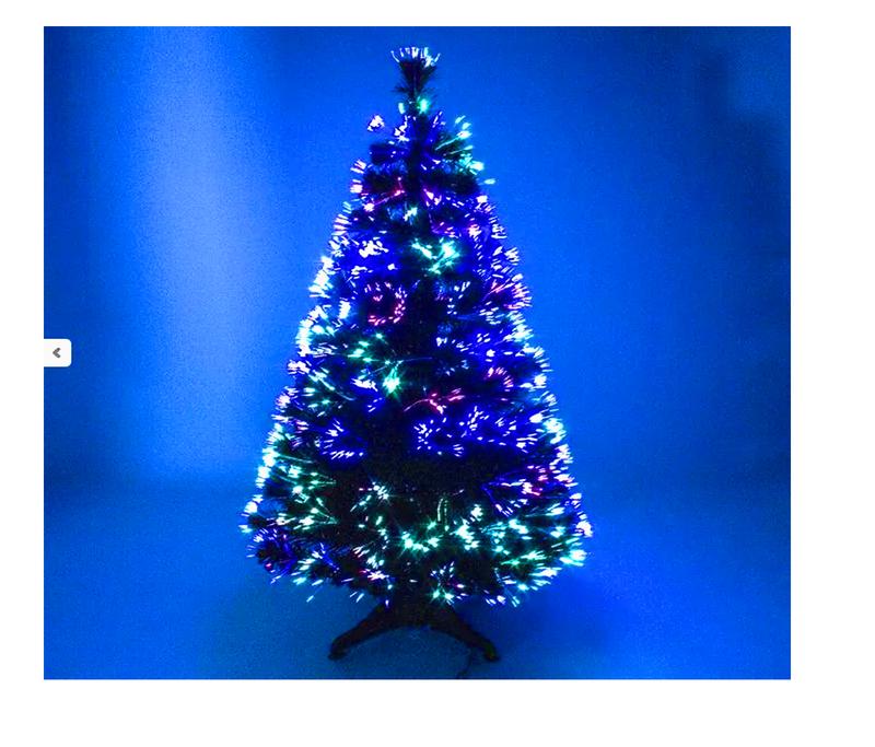 Colorful Fiber Optic Xmas Tree