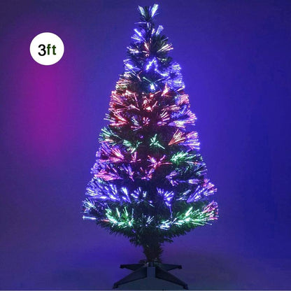 Colorful Fiber Optic Xmas Tree