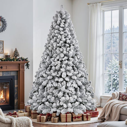 Flocked Radiance Holiday Tree