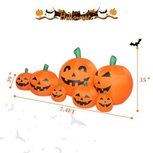 Halloween Pumpkin Light Set