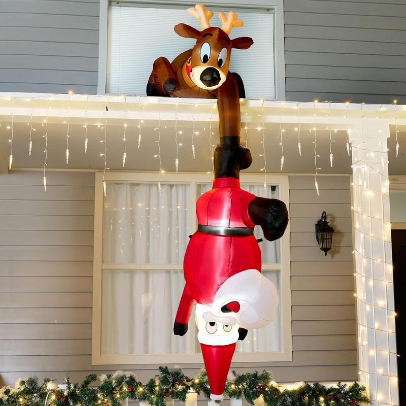 LED Reindeer Christmas Inflatable