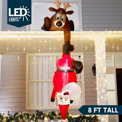 LED Reindeer Christmas Inflatable