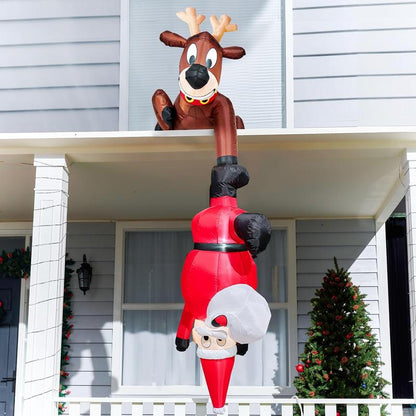 LED Reindeer Christmas Inflatable