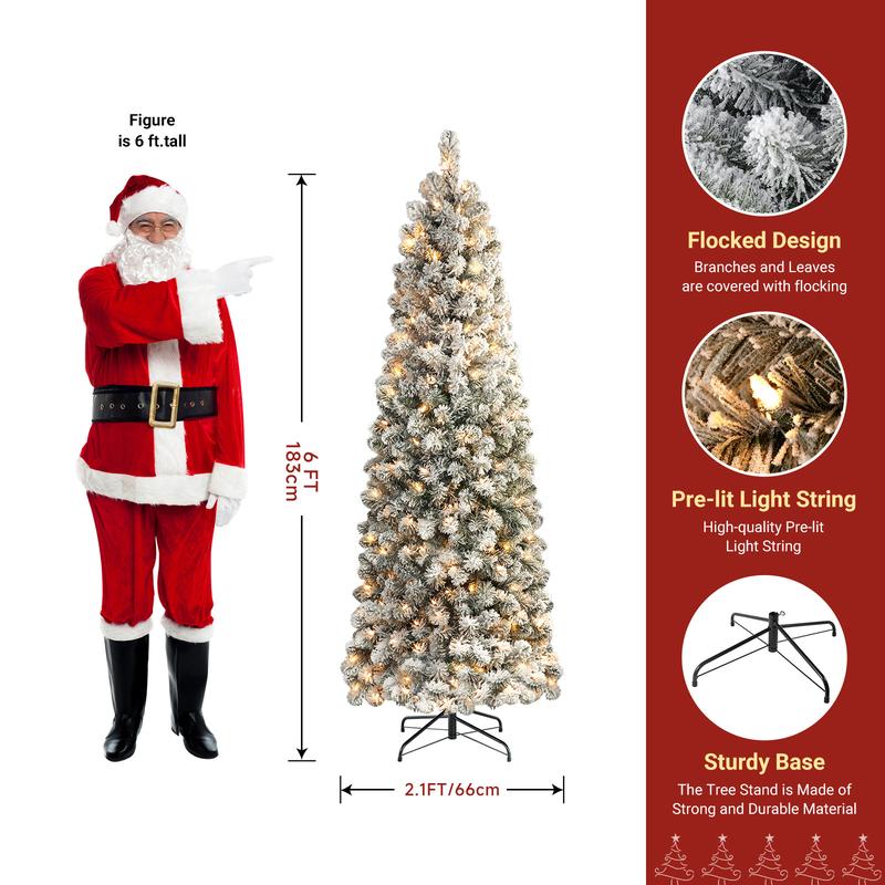 Nordic Frost Slim Tree