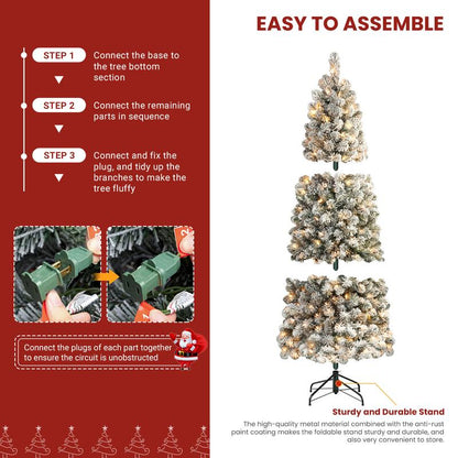 Nordic Frost Slim Tree