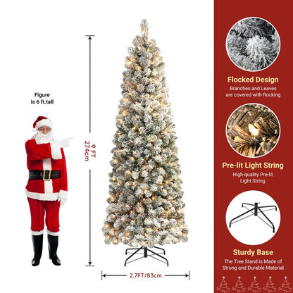 Nordic Frost Slim Tree