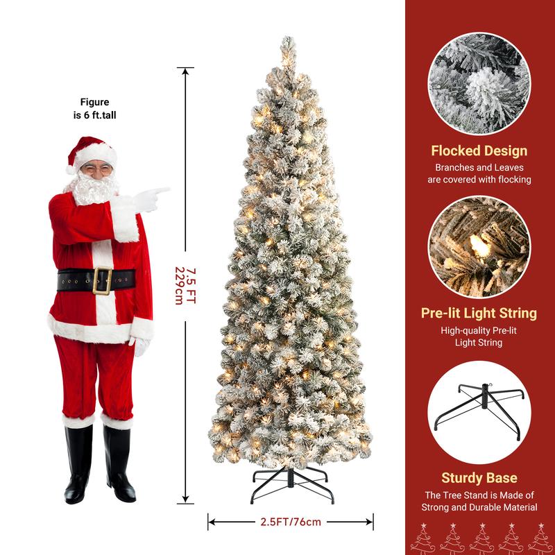 Nordic Frost Slim Tree