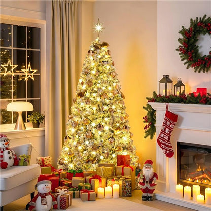 Snowfall Flocked Holiday Tree