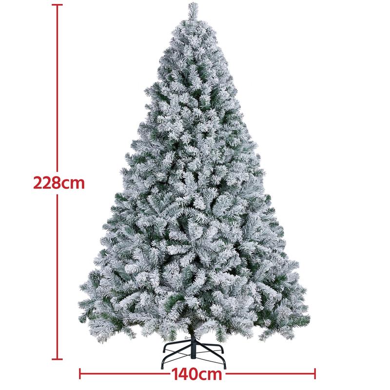 Snowfall Flocked Holiday Tree