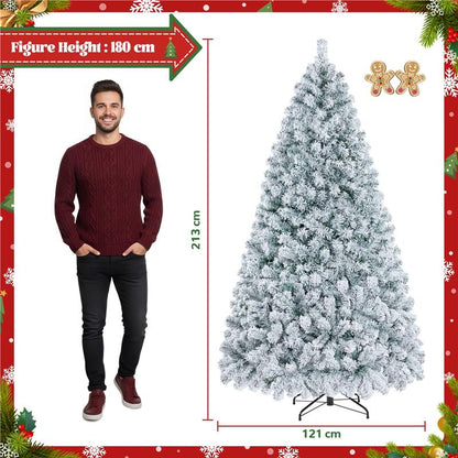 Snowfall Flocked Holiday Tree